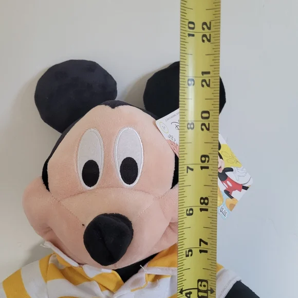 Easter Disney Mickey Mouse Door Greeter Plush NWT - Picture 4 of 5